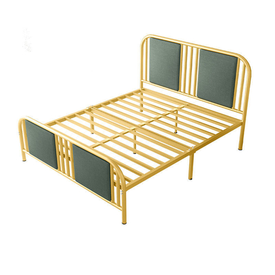 금속 베드 베이스 강철 2인용 침대 여왕 크기 크기 왕 근대적 디자인 값싼 댓가