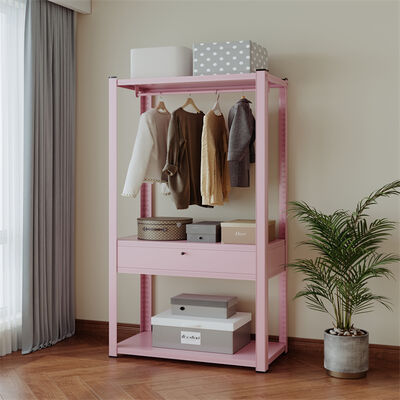 조정 가능한 선반이 있는 공간 사용용으로 설계된 금속 저장용 로커 캐비닛