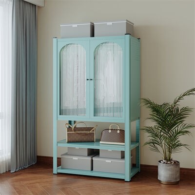 강철 2문 금속 로커 캐비닛 셰프 내구성 조절형 매달린 현대 디자인