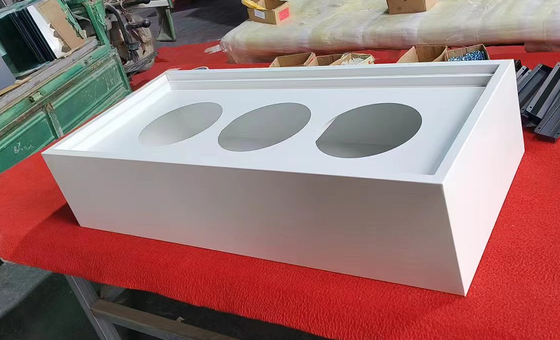 강철 플랜터 캐비닛 3 개의 개별 식물 공간과 함께 최고 단위 현대 금속 꽃 냄비 디스플레이 랙 실내 가정 정원 장식